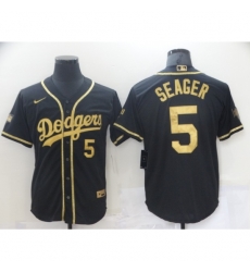 Men's Nike Los Angeles Dodgers #7 Julio Urias Black Gold Authentic Jersey Men's Nike Los Angeles Dodgers #7 Julio Urias Black Gold Authentic Jersey