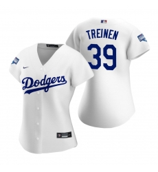 Women Los Angeles Dodgers 39 Blake Treinen White 2020 World Series Champions Replica Jersey Women Los Angeles Dodgers 39 Blake Treinen White 2020 World Series Champions Replica Jersey