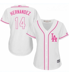 Womens Majestic Los Angeles Dodgers 14 Enrique Hernandez Authentic White Fashion Cool Base MLB Jersey Womens Majestic Los Angeles Dodgers 14 Enrique Hernandez Authentic White Fashion Cool Base MLB Jersey