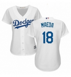 Womens Majestic Los Angeles Dodgers 18 Kenta Maeda Replica White Home Cool Base MLB Jersey Womens Majestic Los Angeles Dodgers 18 Kenta Maeda Replica White Home Cool Base MLB Jersey