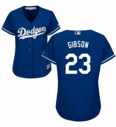 Womens Majestic Los Angeles Dodgers 23 Kirk Gibson Replica Royal Blue Alternate Cool Base MLB Jersey Womens Majestic Los Angeles Dodgers 23 Kirk Gibson Replica Royal Blue Alternate Cool Base MLB Jersey