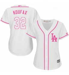 Womens Majestic Los Angeles Dodgers 32 Sandy Koufax Authentic White Fashion Cool Base MLB Jersey Womens Majestic Los Angeles Dodgers 32 Sandy Koufax Authentic White Fashion Cool Base MLB Jersey