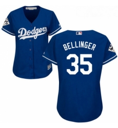 Womens Majestic Los Angeles Dodgers 35 Cody Bellinger Replica Royal Blue Alternate 2017 World Series Bound Cool Base MLB Jersey Womens Majestic Los Angeles Dodgers 35 Cody Bellinger Replica Royal Blue Alternate 2017 World Series Bound Cool Base MLB Jersey