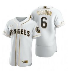 Los Angeles Angels 6 Anthony Rendon White Nike Mens Authentic Golden Edition MLB Jersey Los Angeles Angels 6 Anthony Rendon White Nike Mens Authentic Golden Edition MLB Jersey
