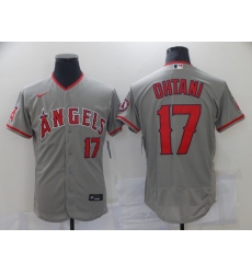 Men Los Angeles Angels 17 Shohei Ohtani Men Nike Gray Home 2020 Flex Base Player MLB Jersey Men Los Angeles Angels 17 Shohei Ohtani Men Nike Gray Home 2020 Flex Base Player MLB Jersey