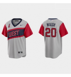 Men Los Angeles Angels 20 Jared Walsh Men Nike Gray 2021 Little League Classic Game MLB Jersey Men Los Angeles Angels 20 Jared Walsh Men Nike Gray 2021 Little League Classic Game MLB Jersey