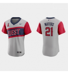 Men Los Angeles Angels 21 Mike Mayers Men Nike Gray 2021 Little League Classic Authentic MLB Jersey Men Los Angeles Angels 21 Mike Mayers Men Nike Gray 2021 Little League Classic Authentic MLB Jersey
