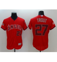 Men Los Angeles Angels 27 Trout Red Elite 2021 MLB Jersey Men Los Angeles Angels 27 Trout Red Elite 2021 MLB Jersey