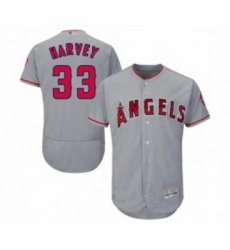 Mens Los Angeles Angels of Anaheim 33 Matt Harvey Grey Road Flex Base Authentic Collection Baseball Jersey Mens Los Angeles Angels of Anaheim 33 Matt Harvey Grey Road Flex Base Authentic Collection Baseball Jersey