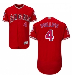 Mens Majestic Los Angeles Angels of Anaheim 4 Brandon Phillips Red Alternate Flexbase Authentic Collection MLB Jersey Mens Majestic Los Angeles Angels of Anaheim 4 Brandon Phillips Red Alternate Flexbase Authentic Collection MLB Jersey