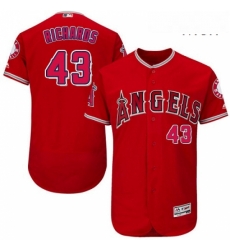 Mens Majestic Los Angeles Angels of Anaheim 43 Garrett Richards Authentic Red Alternate Cool Base MLB Jersey Mens Majestic Los Angeles Angels of Anaheim 43 Garrett Richards Authentic Red Alternate Cool Base MLB Jersey