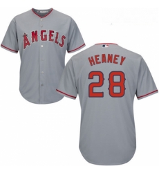 Youth Majestic Los Angeles Angels of Anaheim 28 Andrew Heaney Replica Grey Road Cool Base MLB Jersey Youth Majestic Los Angeles Angels of Anaheim 28 Andrew Heaney Replica Grey Road Cool Base MLB Jersey