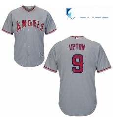 Youth Majestic Los Angeles Angels of Anaheim 9 Justin Upton Replica Grey Road Cool Base MLB Jersey Youth Majestic Los Angeles Angels of Anaheim 9 Justin Upton Replica Grey Road Cool Base MLB Jersey