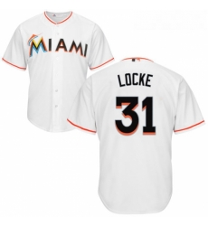 Youth Majestic Miami Marlins 31 Jeff Locke Authentic White Home Cool Base MLB Jersey Youth Majestic Miami Marlins 31 Jeff Locke Authentic White Home Cool Base MLB Jersey