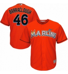 Youth Majestic Miami Marlins 46 Kyle Barraclough Replica Orange Alternate 1 Cool Base MLB Jersey Youth Majestic Miami Marlins 46 Kyle Barraclough Replica Orange Alternate 1 Cool Base MLB Jersey