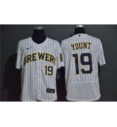 Brewers 19 Robin Yount White 2020 Nike Flexbase Jersey Brewers 19 Robin Yount White 2020 Nike Flexbase Jersey
