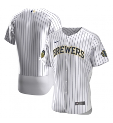 Men Milwaukee Brewers Men Nike White Home 2020 Flex Base Team MLB Jersey Men Milwaukee Brewers Men Nike White Home 2020 Flex Base Team MLB Jersey