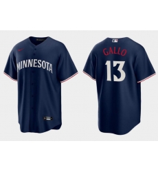 Men Minnesota Twins 13 Joey Gallo Navy Cool Base Stitched Baseball Jersey Men Minnesota Twins 13 Joey Gallo Navy Cool Base Stitched Baseball Jersey