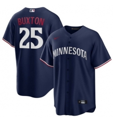 Men Minnesota Twins 25 Byron Buxton Navy Cool Base Stitched Jersey Men Minnesota Twins 25 Byron Buxton Navy Cool Base Stitched Jersey