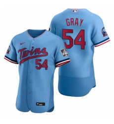 Men Minnesota Twins 54 Sonny Gray Blue Flex Base Stitched jersey Men Minnesota Twins 54 Sonny Gray Blue Flex Base Stitched jersey