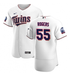 Men Minnesota Twins 55 Taylor Rogers Men Nike White Home 2020 60th Season Flex Base Team MLB Jersey Men Minnesota Twins 55 Taylor Rogers Men Nike White Home 2020 60th Season Flex Base Team MLB Jersey