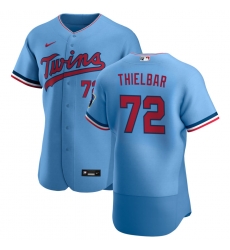 Men Minnesota Twins 72 Caleb Thielbar Men Nike Light Blue Alternate 2020 Flex Base Team MLB Jersey Men Minnesota Twins 72 Caleb Thielbar Men Nike Light Blue Alternate 2020 Flex Base Team MLB Jersey
