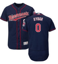 Mens Majestic Minnesota Twins 0 Erick Aybar Navy Blue Alternate Flex Base Authentic Collection MLB Jersey Mens Majestic Minnesota Twins 0 Erick Aybar Navy Blue Alternate Flex Base Authentic Collection MLB Jersey