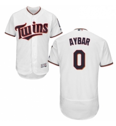 Mens Majestic Minnesota Twins 0 Erick Aybar White Home Flex Base Authentic Collection MLB Jersey Mens Majestic Minnesota Twins 0 Erick Aybar White Home Flex Base Authentic Collection MLB Jersey