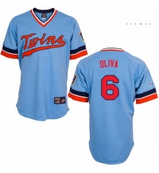 Mens Majestic Minnesota Twins 6 Tony Oliva Replica Light Blue Cooperstown Throwback MLB Jersey Mens Majestic Minnesota Twins 6 Tony Oliva Replica Light Blue Cooperstown Throwback MLB Jersey