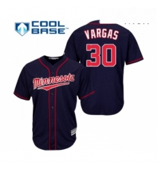 Mens Minnesota Twins 30 Kennys Vargas Replica Navy Blue Alternate Road Cool Base Baseball Jersey Mens Minnesota Twins 30 Kennys Vargas Replica Navy Blue Alternate Road Cool Base Baseball Jersey