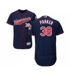 Mens Minnesota Twins 38 Blake Parker Navy Blue Alternate Flex Base Authentic Collection Baseball Jersey Mens Minnesota Twins 38 Blake Parker Navy Blue Alternate Flex Base Authentic Collection Baseball Jersey