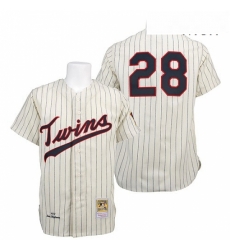 Mens Mitchell and Ness 1970 Minnesota Twins 28 Bert Blyleven Replica Cream Throwback MLB Jersey Mens Mitchell and Ness 1970 Minnesota Twins 28 Bert Blyleven Replica Cream Throwback MLB Jersey