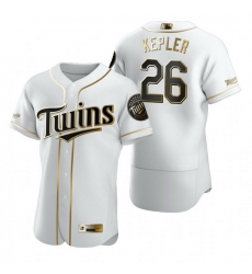 Minnesota Twins 26 Max Kepler White Nike Mens Authentic Golden Edition MLB Jersey Minnesota Twins 26 Max Kepler White Nike Mens Authentic Golden Edition MLB Jersey