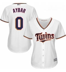Womens Majestic Minnesota Twins 0 Erick Aybar Authentic White Home Cool Base MLB Jersey Womens Majestic Minnesota Twins 0 Erick Aybar Authentic White Home Cool Base MLB Jersey