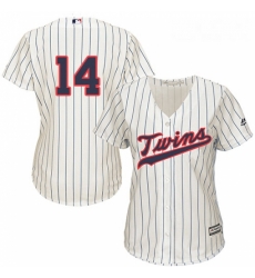 Womens Majestic Minnesota Twins 14 Kent Hrbek Authentic Cream Alternate Cool Base MLB Jersey Womens Majestic Minnesota Twins 14 Kent Hrbek Authentic Cream Alternate Cool Base MLB Jersey