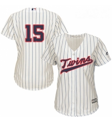 Womens Majestic Minnesota Twins 15 Jason Castro Authentic Cream Alternate Cool Base MLB Jersey Womens Majestic Minnesota Twins 15 Jason Castro Authentic Cream Alternate Cool Base MLB Jersey