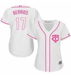 Womens Majestic Minnesota Twins 17 Jose Berrios Authentic White Fashion Cool Base MLB Jersey Womens Majestic Minnesota Twins 17 Jose Berrios Authentic White Fashion Cool Base MLB Jersey