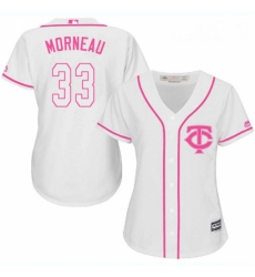 Womens Majestic Minnesota Twins 33 Justin Morneau Authentic White Fashion Cool Base MLB Jersey Womens Majestic Minnesota Twins 33 Justin Morneau Authentic White Fashion Cool Base MLB Jersey