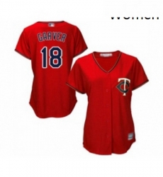 Womens Minnesota Twins 18 Mitch Garver Replica Scarlet Alternate Cool Base Baseball Jersey Womens Minnesota Twins 18 Mitch Garver Replica Scarlet Alternate Cool Base Baseball Jersey