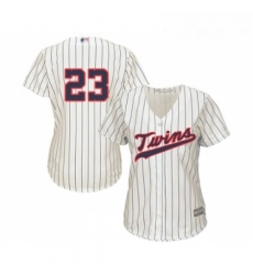 Womens Minnesota Twins 23 Nelson Cruz Replica Cream Alternate Cool Base Baseball Jersey Womens Minnesota Twins 23 Nelson Cruz Replica Cream Alternate Cool Base Baseball Jersey