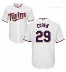 Youth Majestic Minnesota Twins 29 Rod Carew Replica White Home Cool Base MLB Jersey Youth Majestic Minnesota Twins 29 Rod Carew Replica White Home Cool Base MLB Jersey