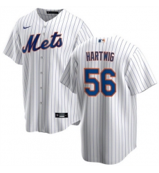 Men New York Mets 56 Grant Hartwig White Cool Base Stitched Baseball Jersey Men New York Mets 56 Grant Hartwig White Cool Base Stitched Baseball Jersey