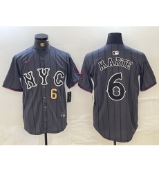 Men New York Mets Graphite 2024 City Connect Limited Stitched Baseball Jersey 2 Men New York Mets Graphite 2024 City Connect Limited Stitched Baseball Jersey 2