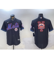 Men New York Mets Team Big Logo Graphite 2024 City Connect Limited Stitched Baseball Jersey 5 Men New York Mets Team Big Logo Graphite 2024 City Connect Limited Stitched Baseball Jersey 5