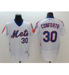 Men Nike New York Mets Michael Conforto 30 White Flex Base Home Stitched Baseball Jersey Men Nike New York Mets Michael Conforto 30 White Flex Base Home Stitched Baseball Jersey