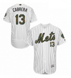 Mens Majestic New York Mets 13 Asdrubal Cabrera Authentic White 2016 Memorial Day Fashion Flex Base Jersey Mens Majestic New York Mets 13 Asdrubal Cabrera Authentic White 2016 Memorial Day Fashion Flex Base Jersey
