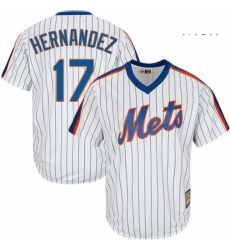 Mens Majestic New York Mets 17 Keith Hernandez Replica White Cooperstown MLB Jersey Mens Majestic New York Mets 17 Keith Hernandez Replica White Cooperstown MLB Jersey