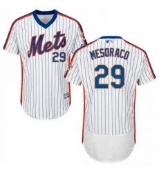 Mens Majestic New York Mets 29 Devin Mesoraco White Alternate Flex Base Authentic Collection MLB Jersey Mens Majestic New York Mets 29 Devin Mesoraco White Alternate Flex Base Authentic Collection MLB Jersey