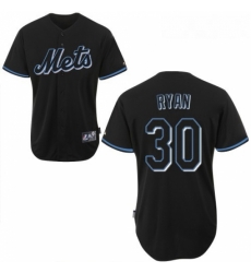 Mens Majestic New York Mets 30 Nolan Ryan Authentic Black Fashion MLB Jersey Mens Majestic New York Mets 30 Nolan Ryan Authentic Black Fashion MLB Jersey