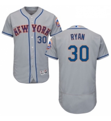 Mens Majestic New York Mets 30 Nolan Ryan Grey Road Flex Base Authentic Collection MLB Jersey Mens Majestic New York Mets 30 Nolan Ryan Grey Road Flex Base Authentic Collection MLB Jersey
